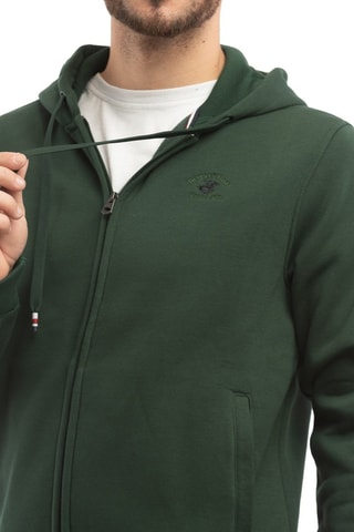 Sudadera con capucha - Verde oscuro