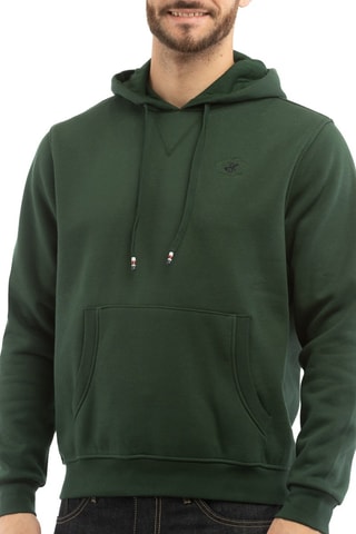 Sudadera con capucha - Verde oscuro