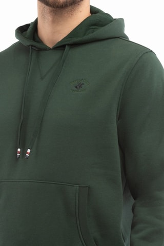 Sudadera con capucha - Verde oscuro