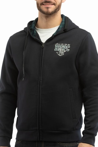 Sudadera con capucha - Azul noche