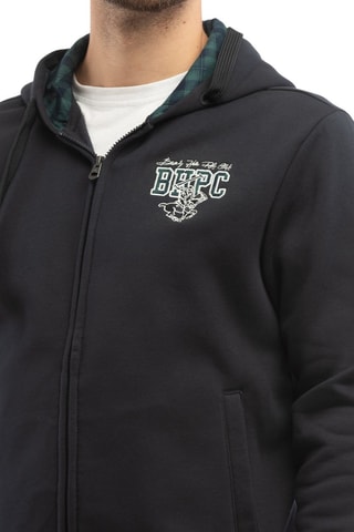 Sudadera con capucha - Azul noche