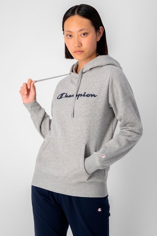 Sudadera con capucha - Gris claro jaspeado