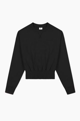 Sudadera corta - Negro