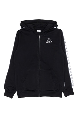 Sudadera con capucha  - Blanco y negro