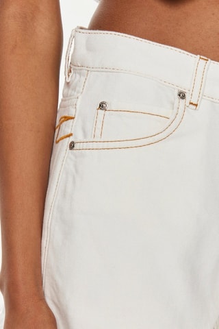 Short vaquero - Blanco