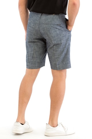 Short regular fit - Azul jaspeado - Incotex