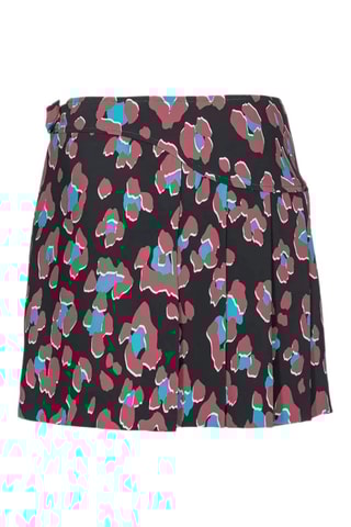 Falda cruzada - Negro