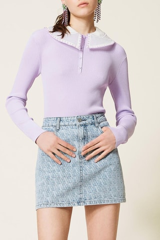 Minifalda vaquera - Azul