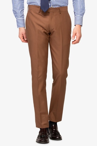 Pantalón de traje - Marrón
