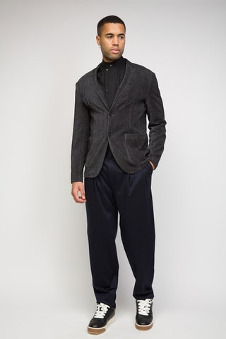 Blazer - Negro jaspeado - Emporio Armani