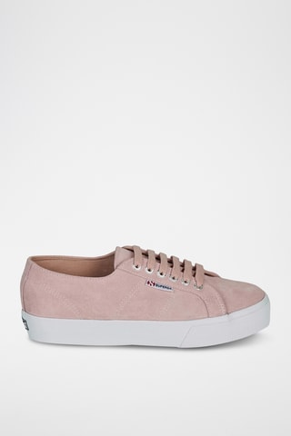 Leren Sneakers - Roze