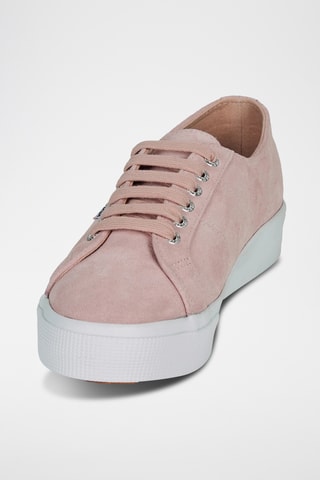 Leren Sneakers - Roze