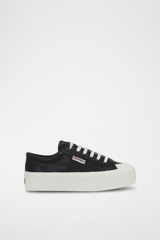 Platform Sneakers - Zwart