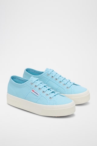 Platform Sneakers - Hemelsblauw