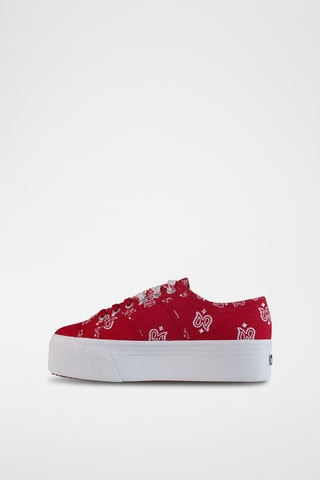 Platform Sneakers - Rood
