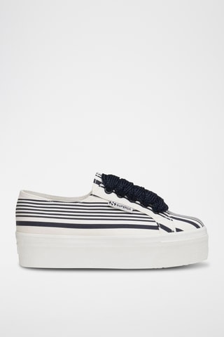 Platform Sneakers - Wit