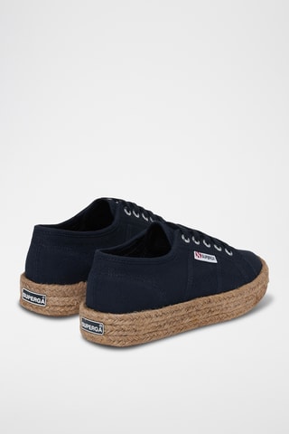 Platform Sneakers - Marineblauw