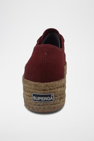 Platform Sneakers - Bordeauxrood