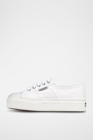 Platform Sneakers - Wit