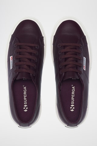 Leren Sneakers - Paars