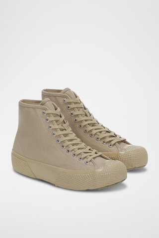 Hoge Sneakers - Beige