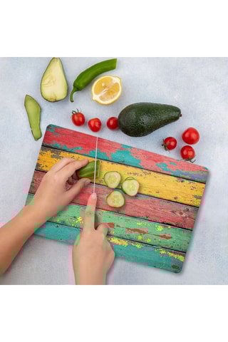 Tabla para cortar de vidrio templado