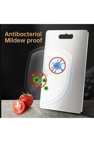 Tabla para cortar de acero inoxidable Pascelo - 20 x 30 cm