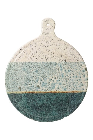 Plato para queso de gres - 26 cm