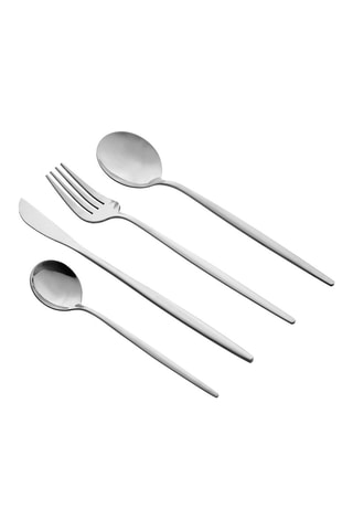 Cubertería de acero inoxidable - 24 piezas