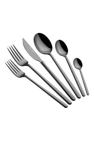 Cubertería de acero inoxidable Allerga Titanium - 36 piezas
