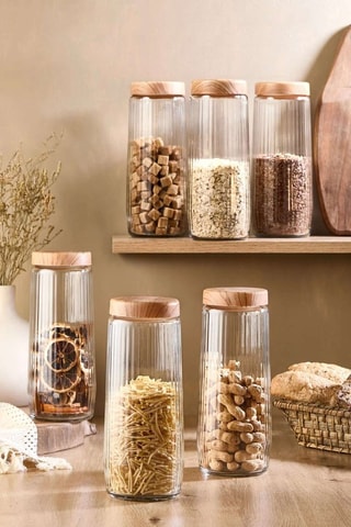 6 recipientes - 24 x 11 x 15 cm