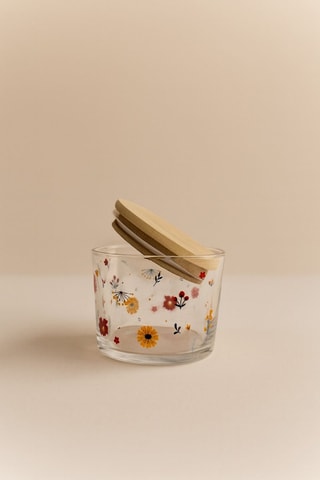 12 fiambreras con tapas de bambú - 220 ml