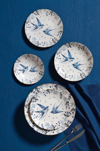 Vajilla de porcelana - 24 piezas