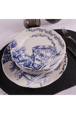 Vajilla de porcelana - 7 piezas