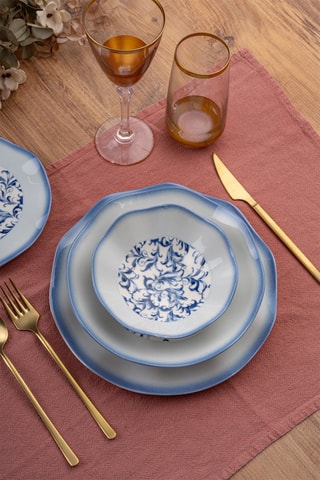 Vajilla de porcelana - 24 piezas