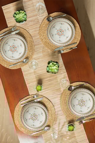 Vajilla de porcelana - 24 piezas