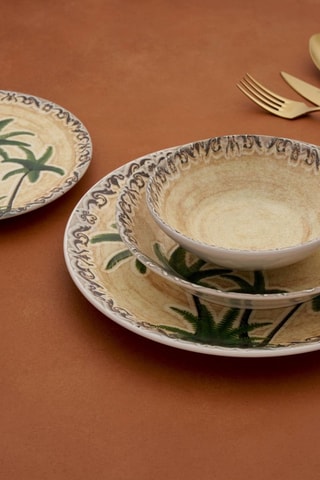 Vajilla de cerámica Coastal - 24 piezas