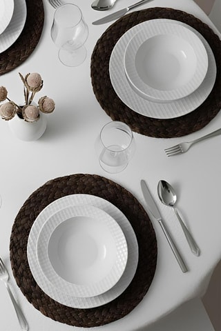 Vajilla de porcelana - 24 piezas