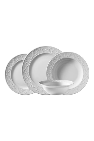 Vajilla de porcelana - 24 piezas