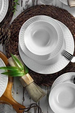 Vajilla de porcelana - 24 piezas