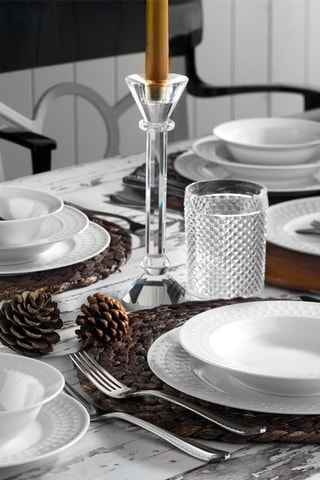 Vajilla de porcelana - 24 piezas