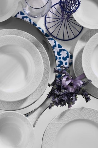 Vajilla de porcelana - 24 piezas