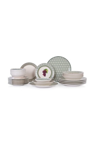 Vajilla de cerámica Knotted - 24 piezas