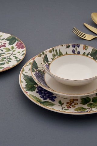 Vajilla de cerámica Berries - 24 piezas