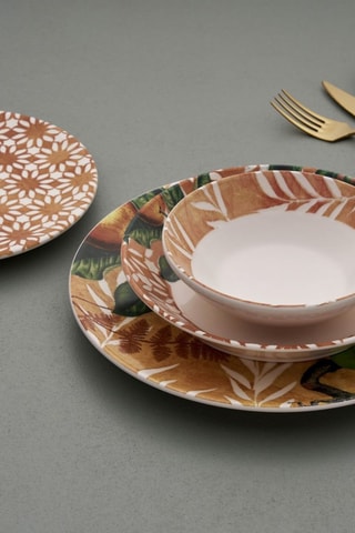 Vajilla de cerámica Birdy - 24 piezas