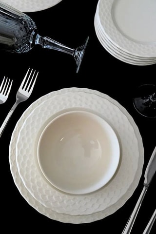 Vajilla de porcelana - 24 piezas