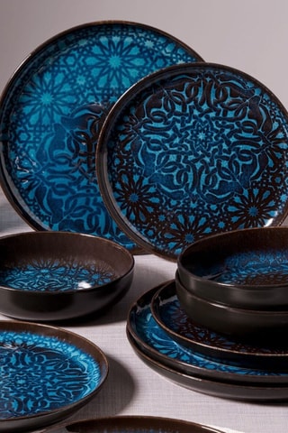 Vajilla de porcelana - 12 piezas