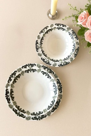 Vajilla de porcelana - 24 piezas