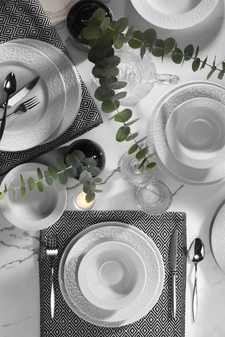 Vajilla de porcelana - 18 piezas