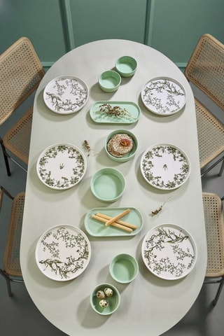 Vajilla de cerámica para el desayuno - 14 piezas